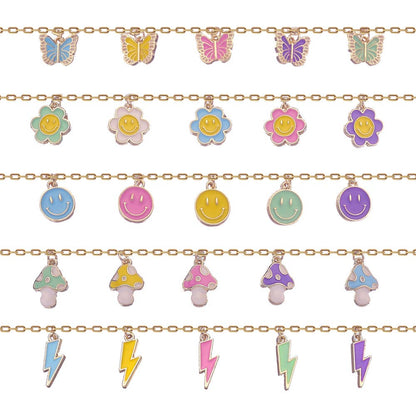 Girls Icon Charm Necklace