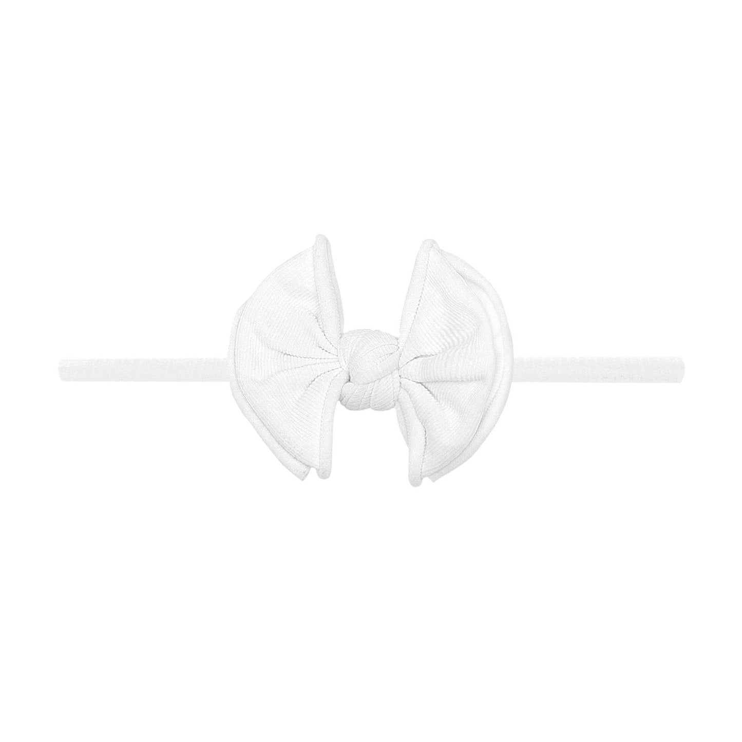 Baby FAB Nylon Bow Headband
