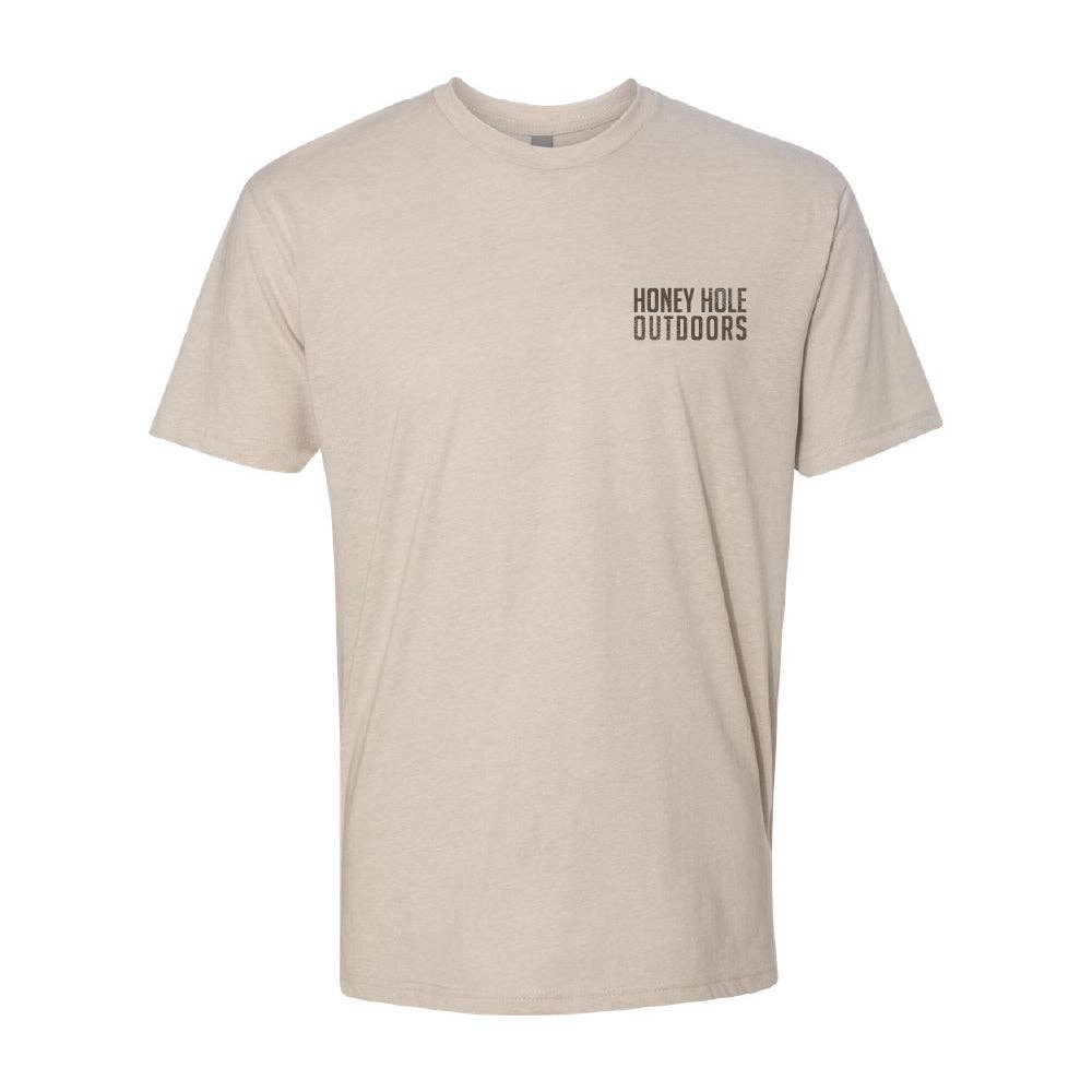 Mens Honey Hole Camo Dog Tee