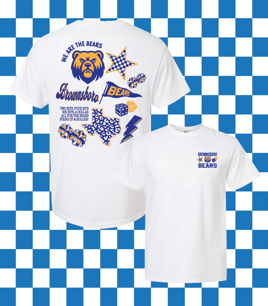 **PREORDER** Mascot Collage Brownsboro Bears Tee