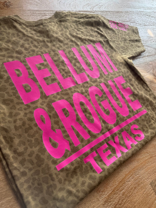 Original Logo Leopard Bellum & Rogue Tee