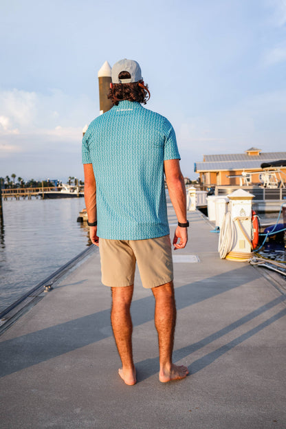 Mens Salt Water Soul Totally Tuna Polo