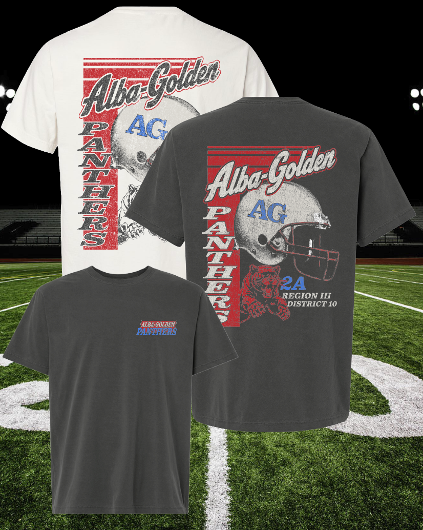 **PREORDER** Retro Mascot Alba Golden Panthers Tee