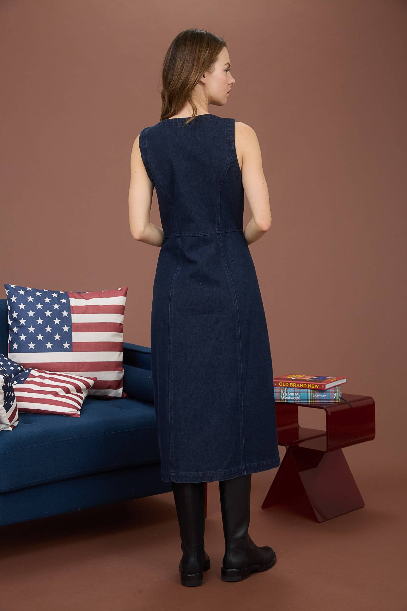 Romilly Denim Buttondown Dress