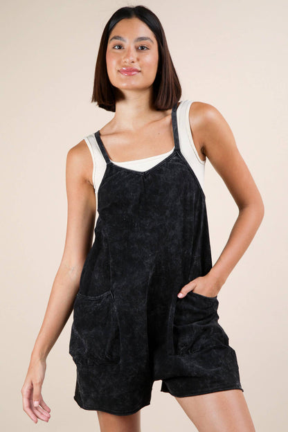 Okaloosa Racerback Pocket Romper