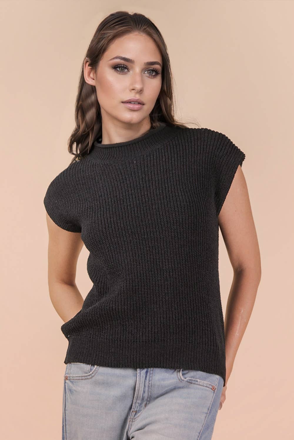 Sigrid Chenille Knit Sleeveless Top