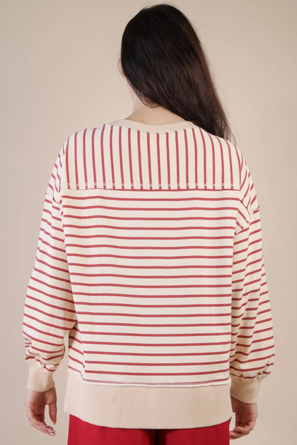 Poppy Oversized Stripe Top