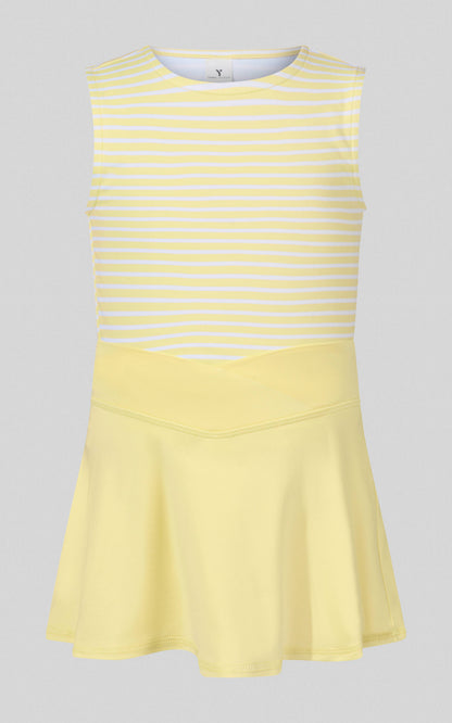 Girls Butter Yellow Tennis Skort Set