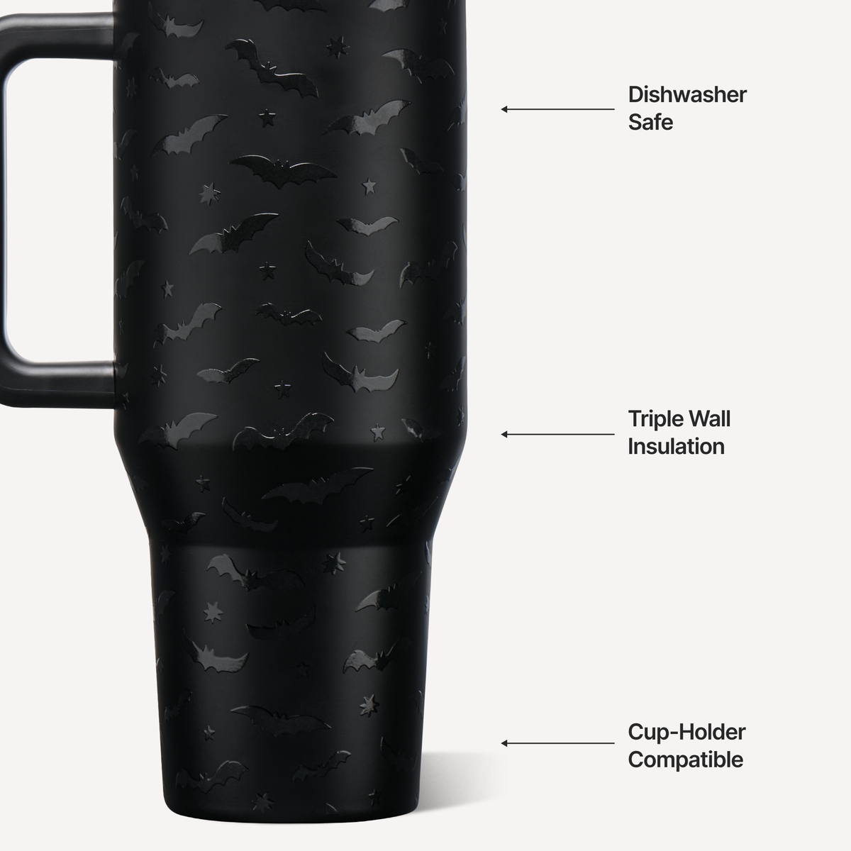 HydroJug Glow Bat Water Bottle