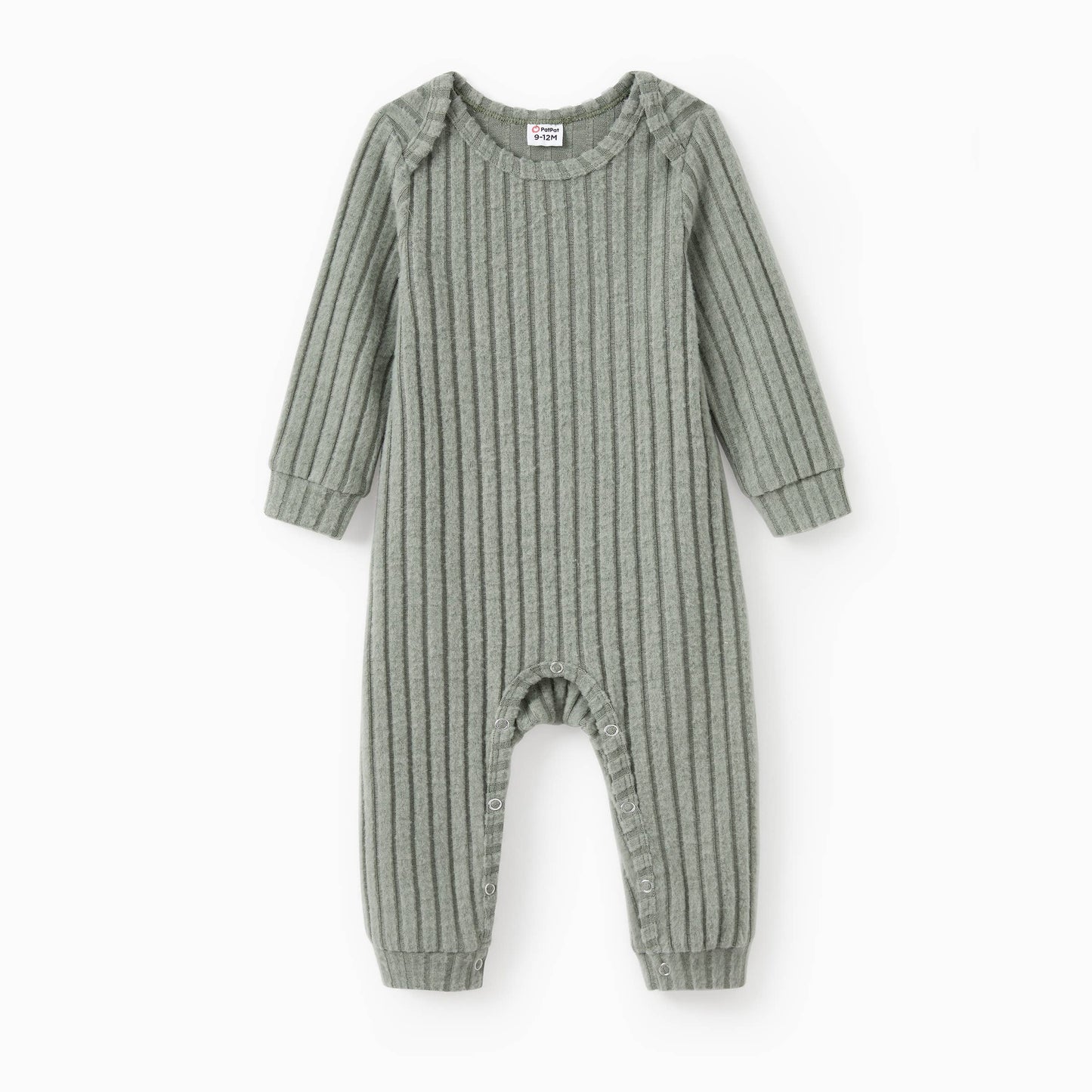 Baby Boys Cozy Sage Jumper