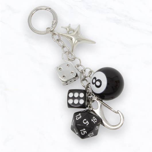 Game Lovers Charm Keychain