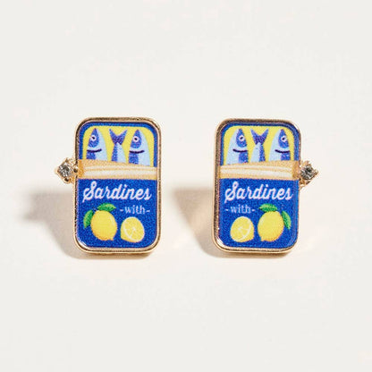 Darya Sardine Can Earrings