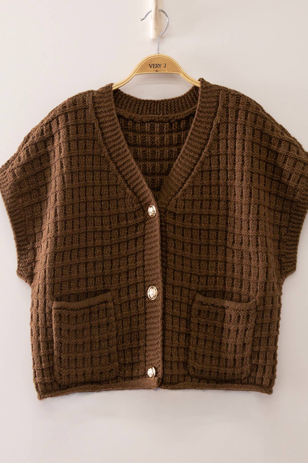 Farrah Knit Short Sleeve Cardigan