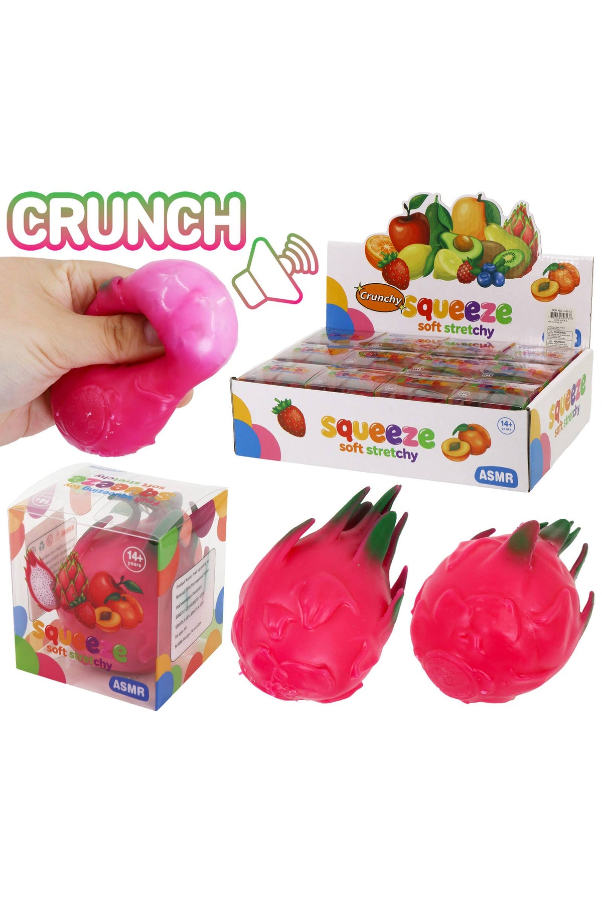 Crunchy Dragonfruit Squishy