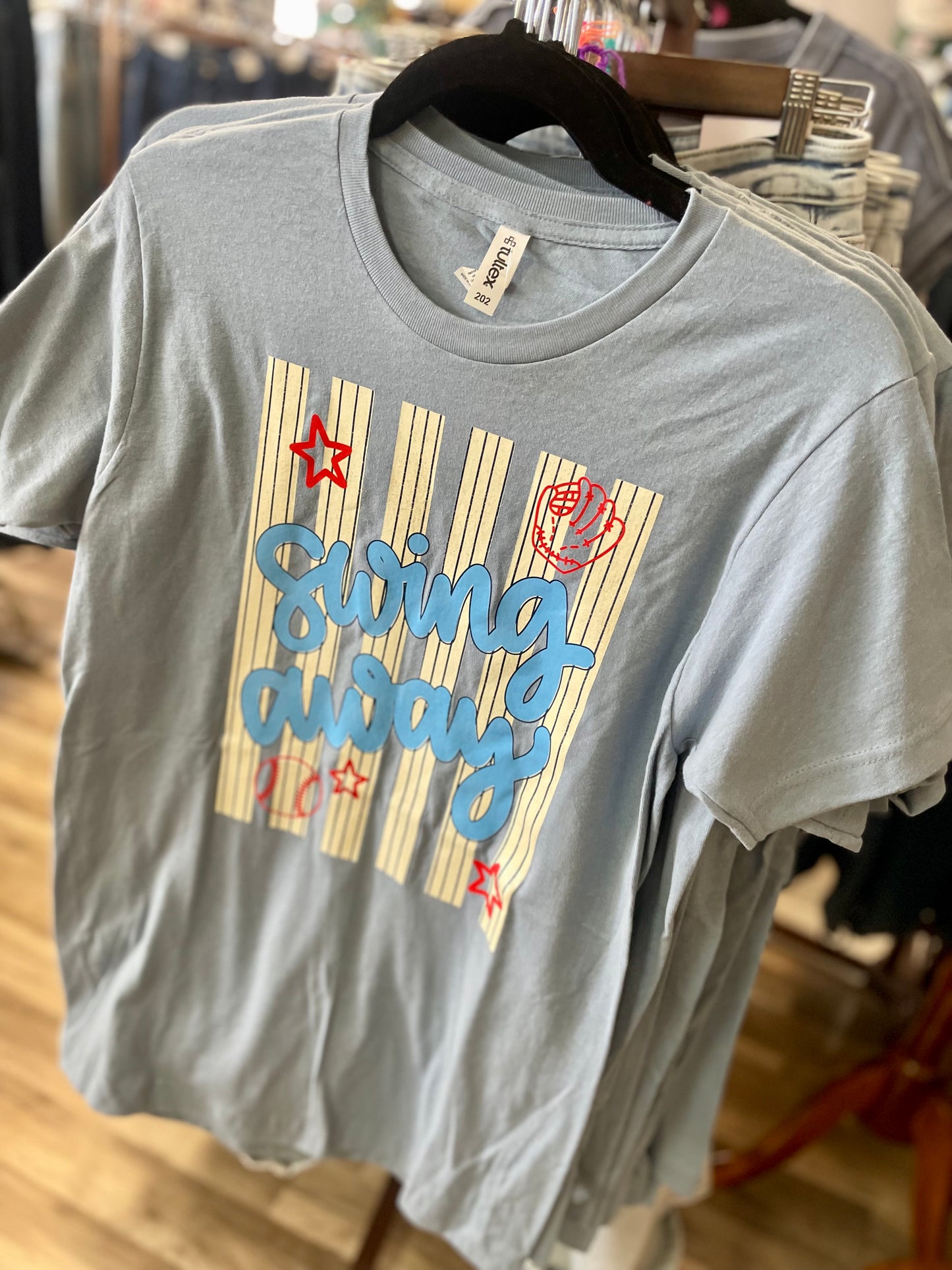 Swing Away Baseball Tee