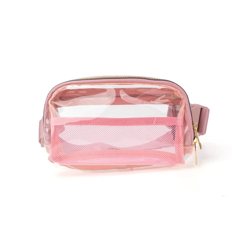 Clear Athleisure Belt Bag