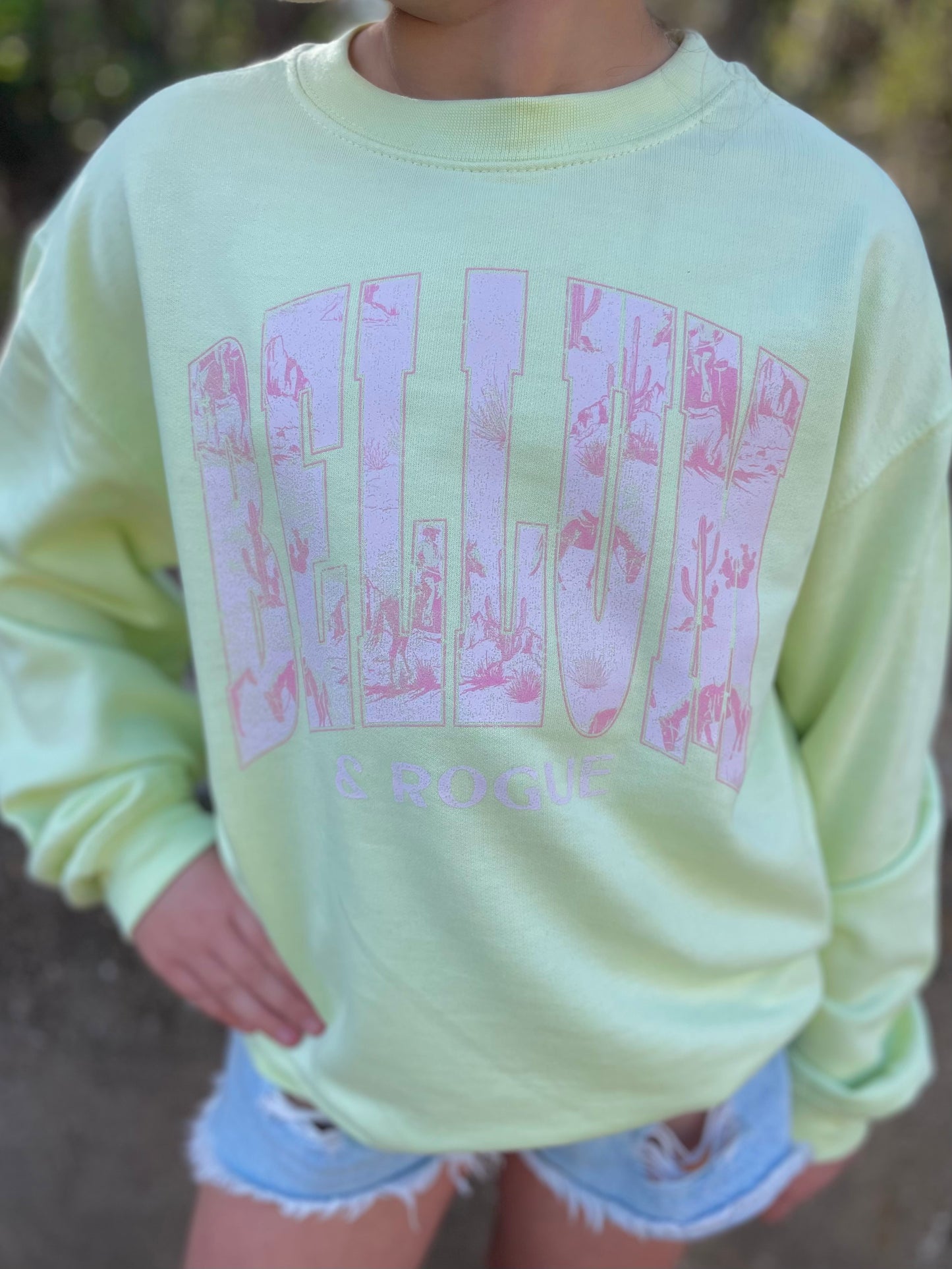 Girls Western Arch Logo Sweatshirt