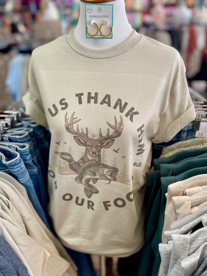 Let Us Thank Him Tee