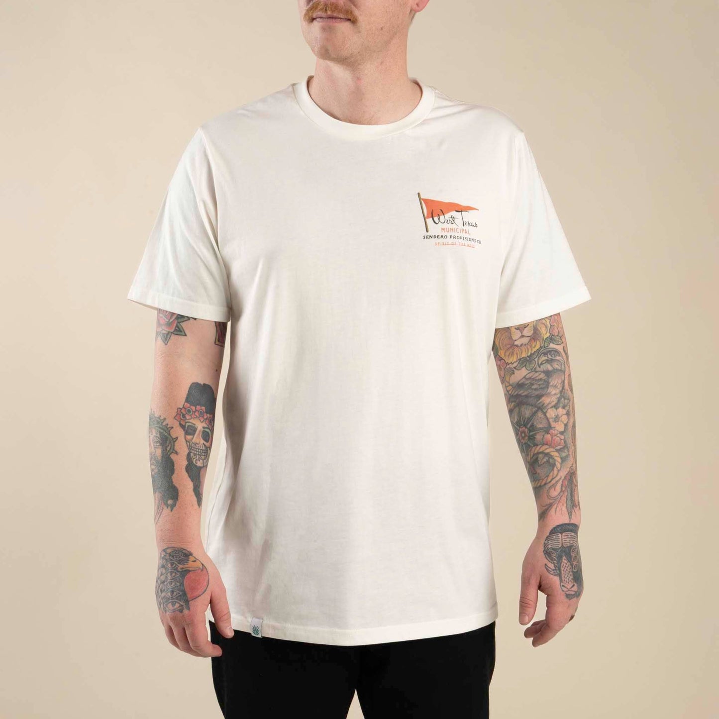 Mens Sendero West Texas Municipal Tee