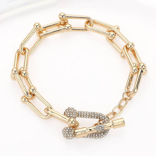 Meadow Link Toggle Bracelet