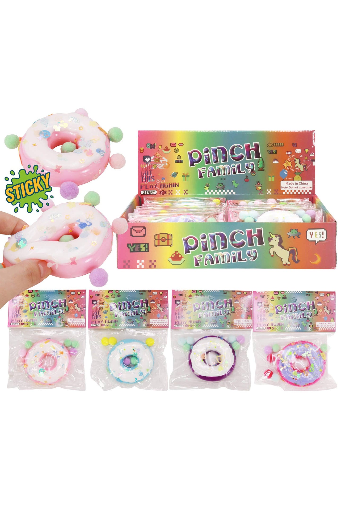 Squishy Pastel Donut