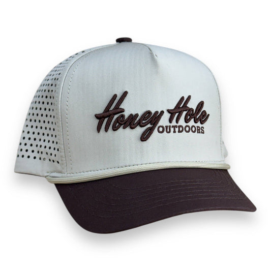 Youth Honey Hole  Brown Rope Hat
