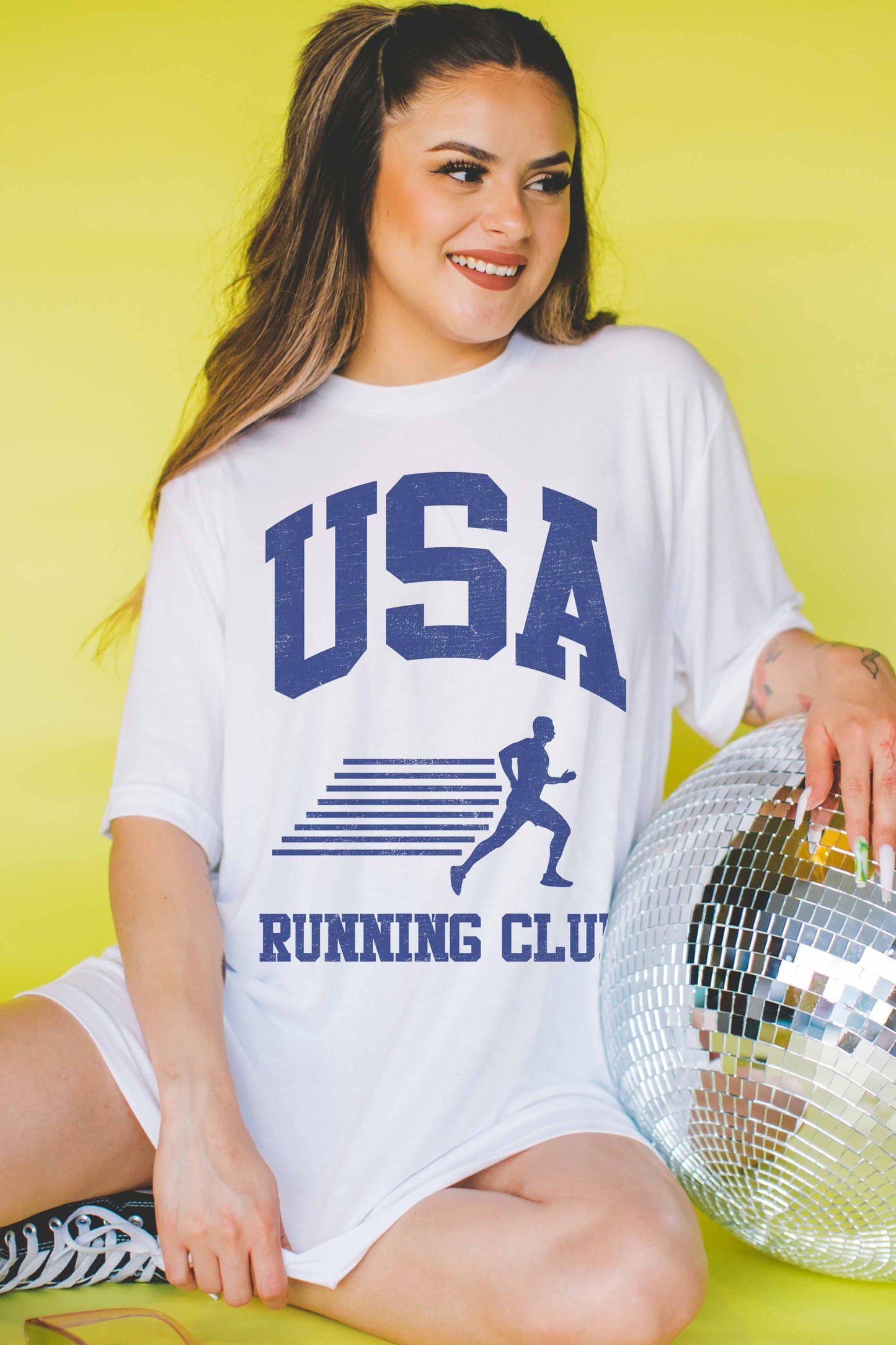 USA Running Club Tee