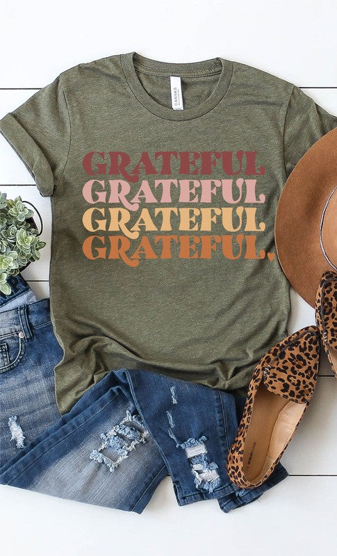 Retro Grateful Tee