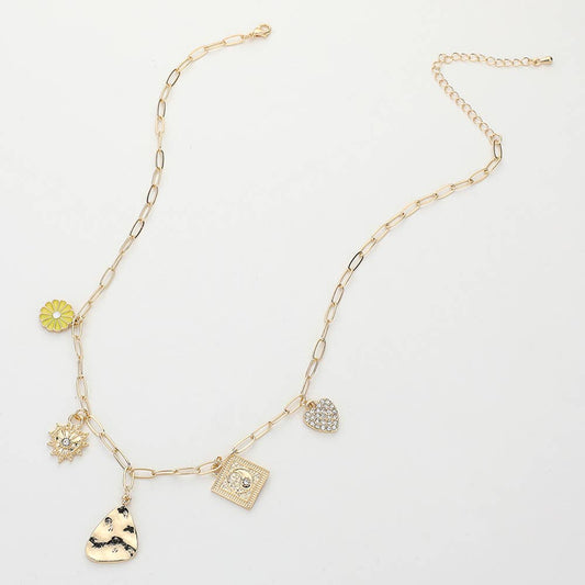 Virginia Eclectic Charm Necklace