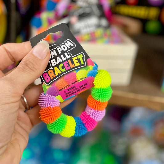 Kids Pom Pom Ball Bracelet