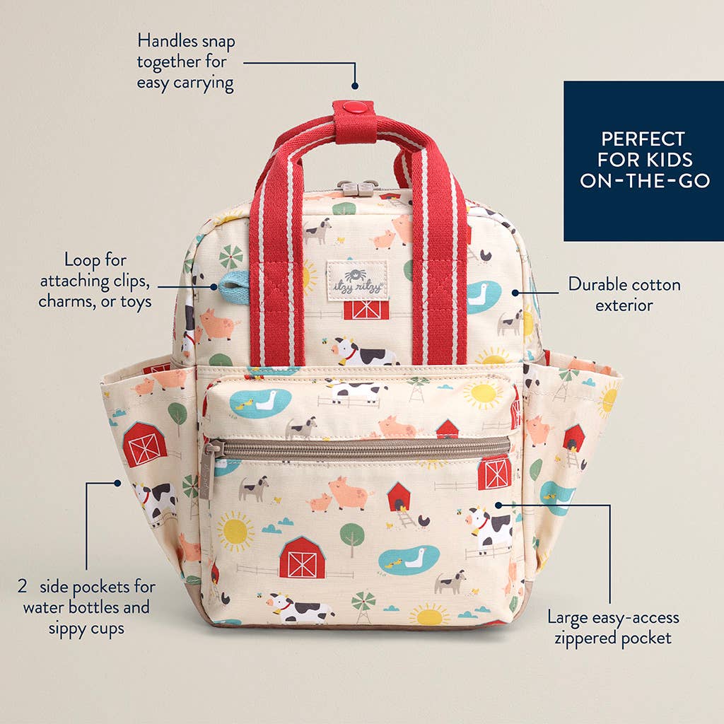 Itzy Ritzy Bitzy Backpack: Check Yes