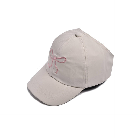 Girls Bow Ponytail Hat