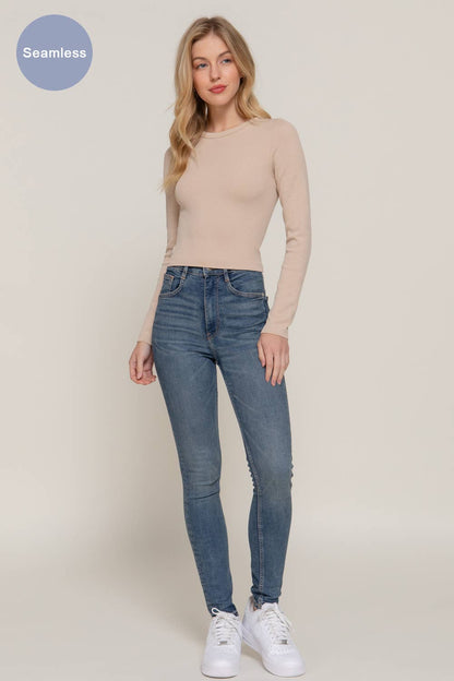 Aspen Seamless Longsleeve Top