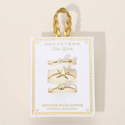 Lennox 3pc Stacking Ring Set