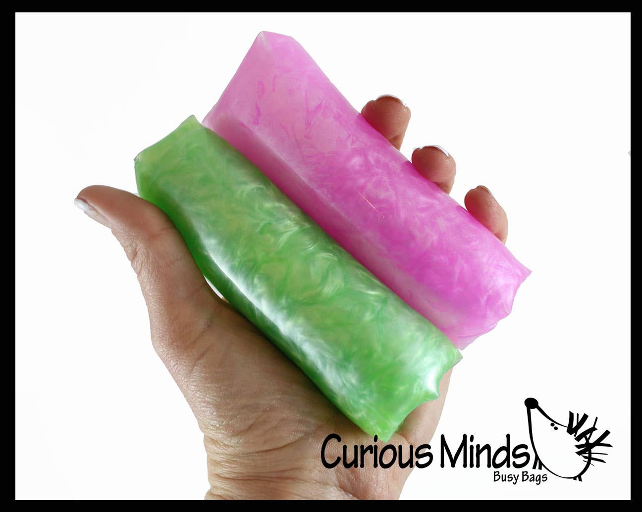 Squishy Pearl Water Filled Tube Toy