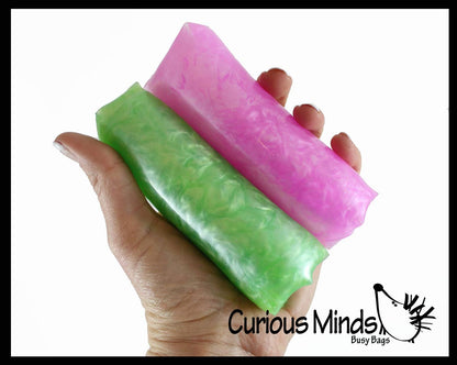 Squishy Pearl Water Filled Tube Toy