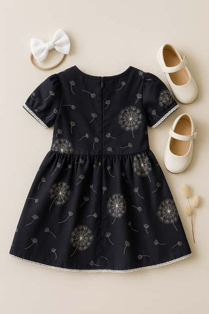 Girls Dandelion Wish Lace Dress