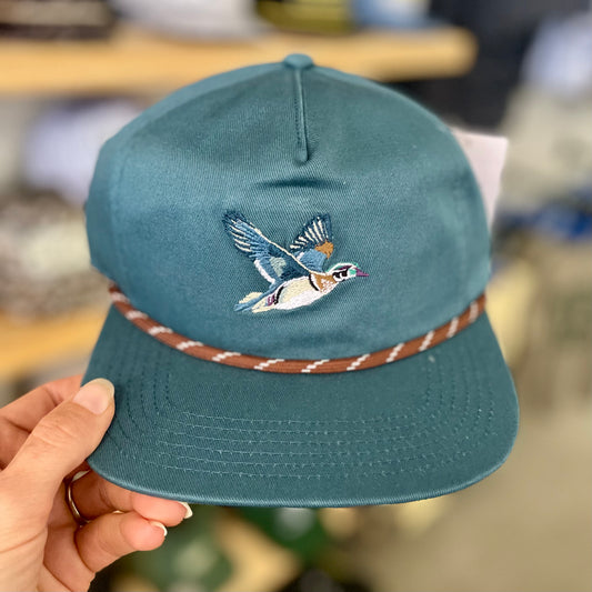 Boys Wood Duck Rope Hat