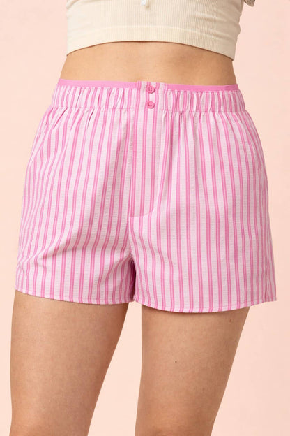 Alma Striped Boxer Shorts