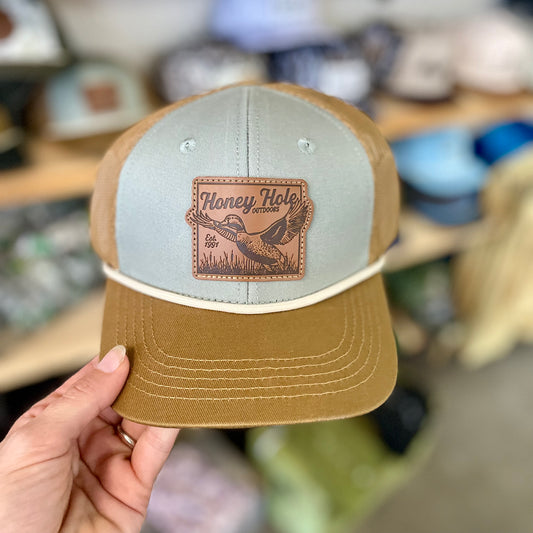 Boys Honey Hole Trucker Duck Rope Trucker Hat