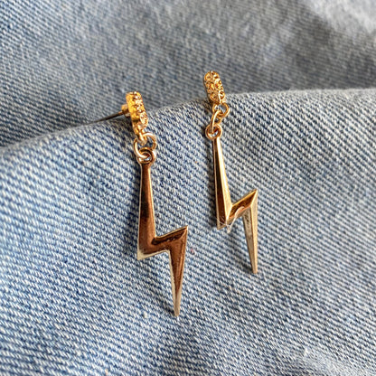 Palomino Lightning Bolt Earrings