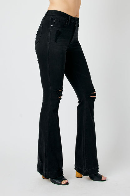 Smokeshow Judy Blue Black Flares