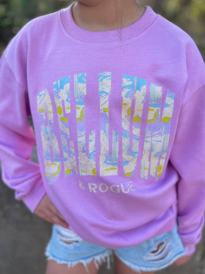 Girls Western Arch Logo Sweatshirt