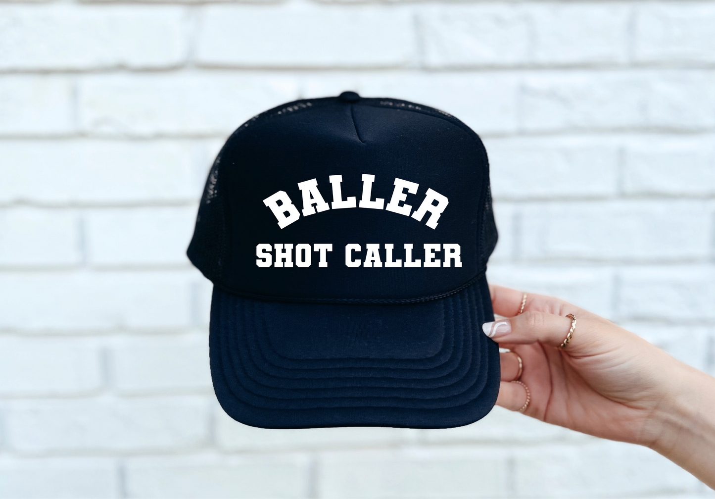 Baller Shot Caller Trucker Hat