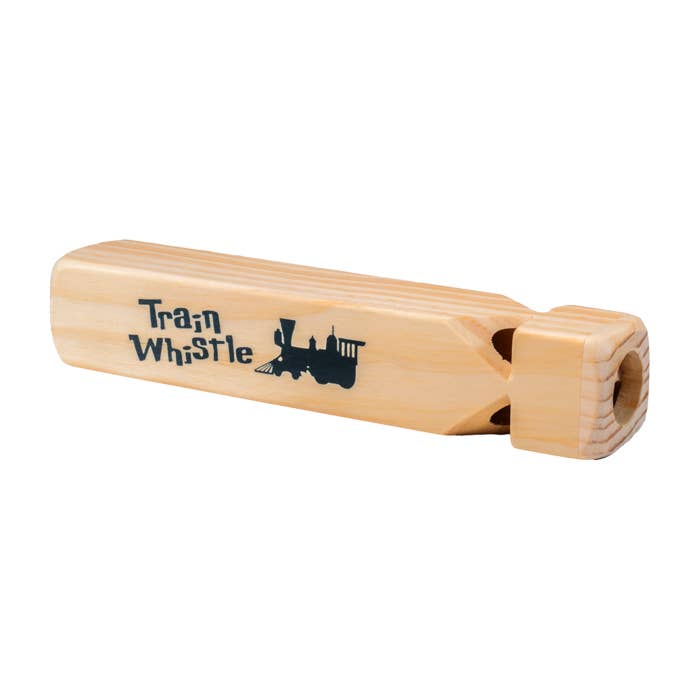 Toddler Boys Classic Wooden Train Whistle
