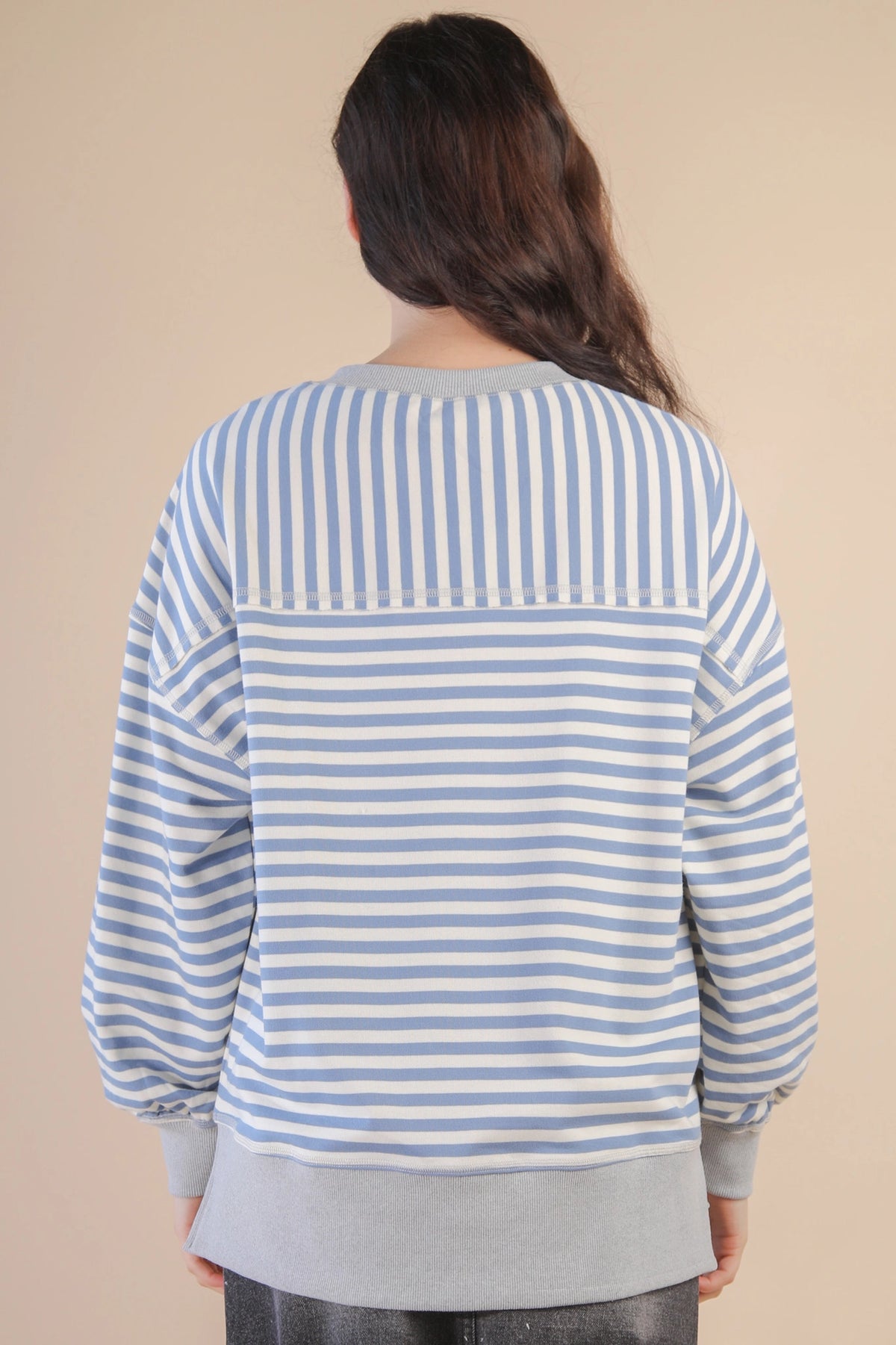 Poppy Oversized Stripe Top