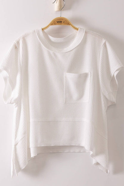 Charlee Waffle Pocket Tee