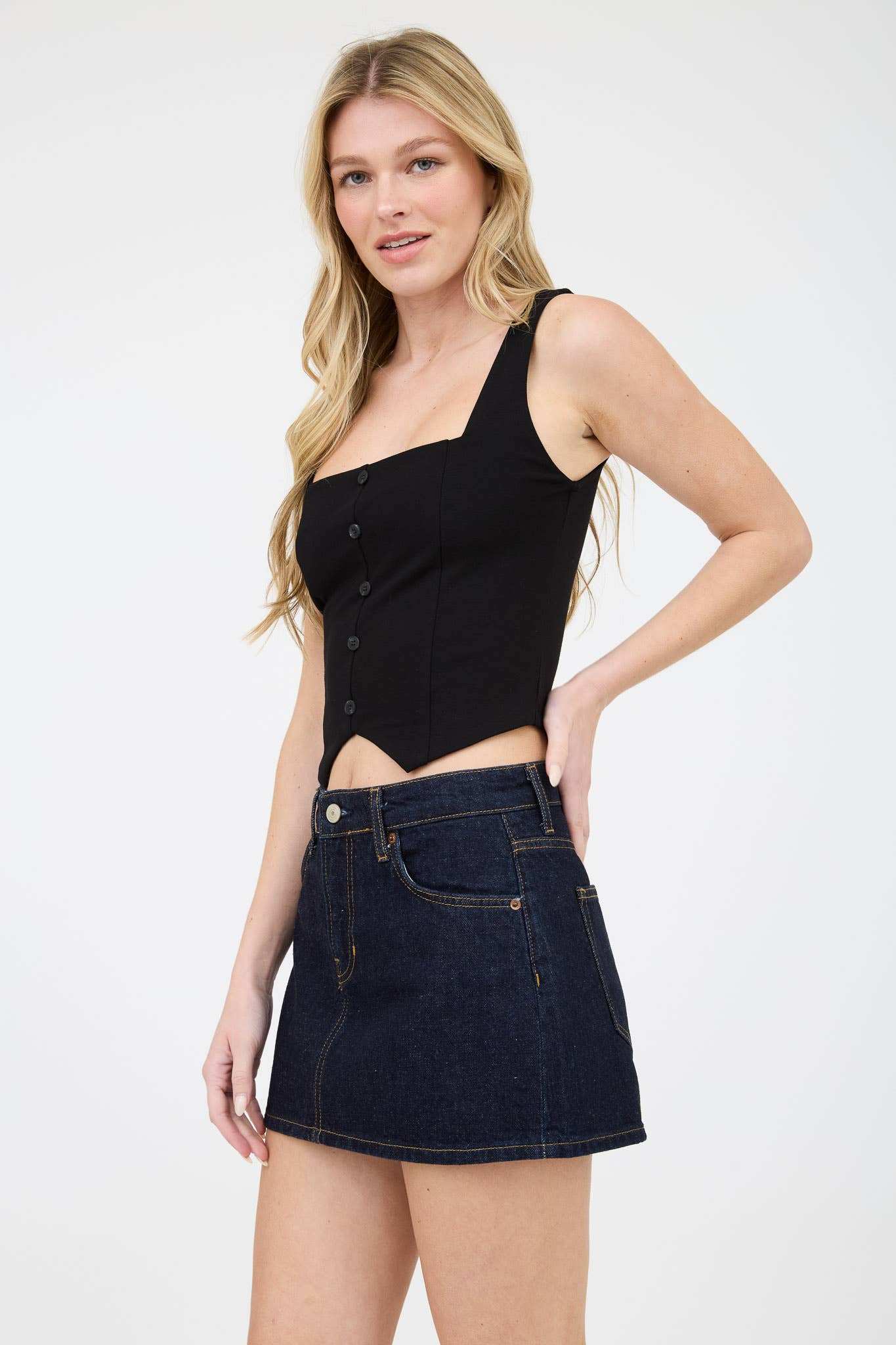 Alice Square Neck Top