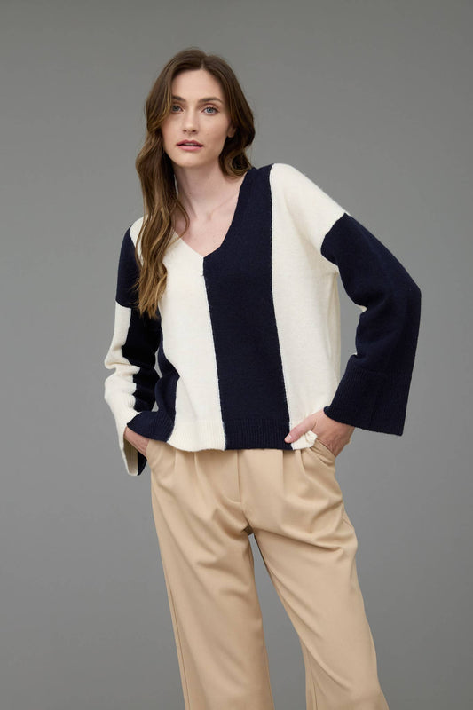 **SALE!** Versailles V-neck Pullover Sweater