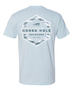 Mens Honey Hole Redfish Hex Tee